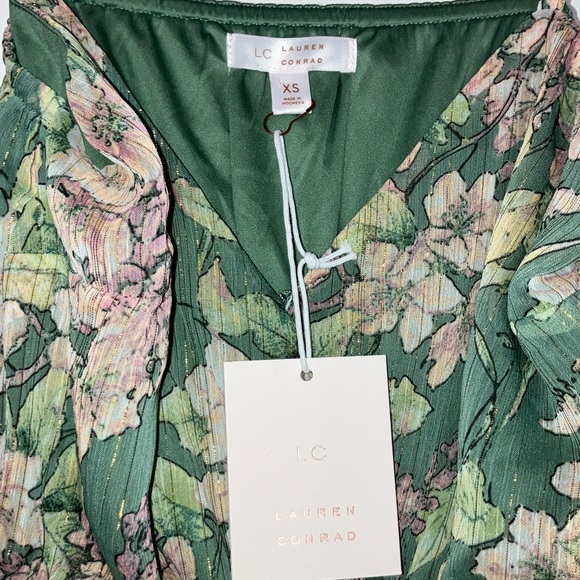 LC by Lauren Conrad Midi Ruffle Dress - Picture 3 of 3